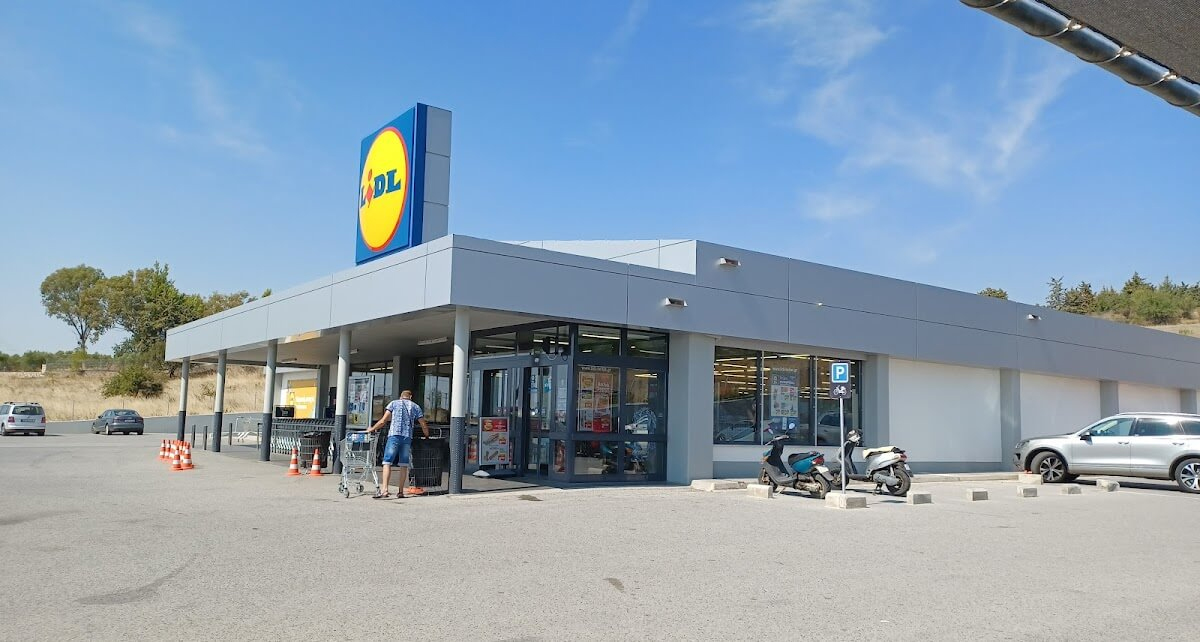 Lidl in Nikiti Halkidiki